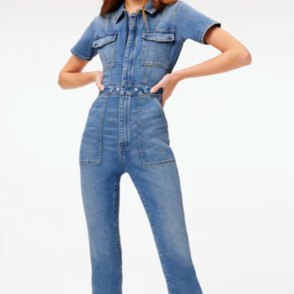 Good American Brand "Fit For Success" Jumpsuite - Size Small/1